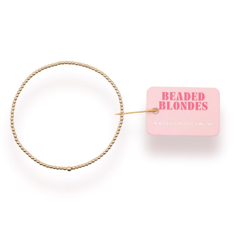 Beaded Blondes Standard 6.75 Inch Bracelet