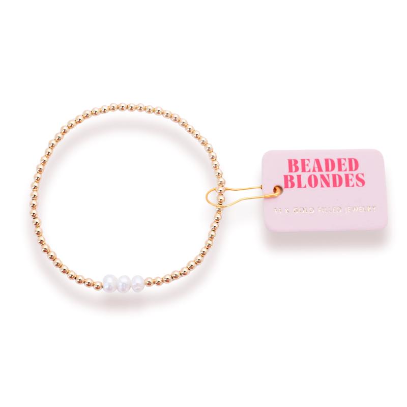 Beaded Blondes Standard 6.75 Inch Harper Bracelet