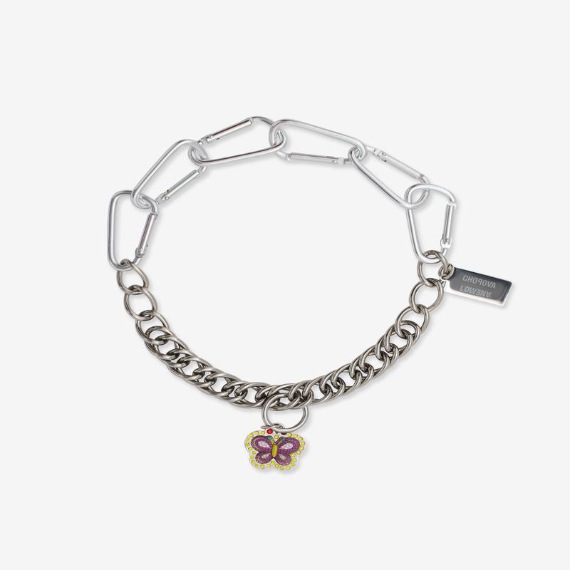 Chopova Lowena - Womens B Fly Carabiner Necklace - (Multi)