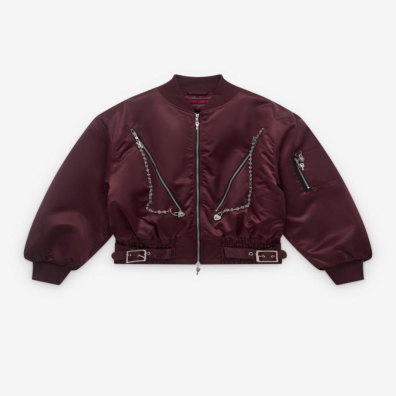 Chopova Lowena - Womens Helter Bomber Jacket - (Brown)