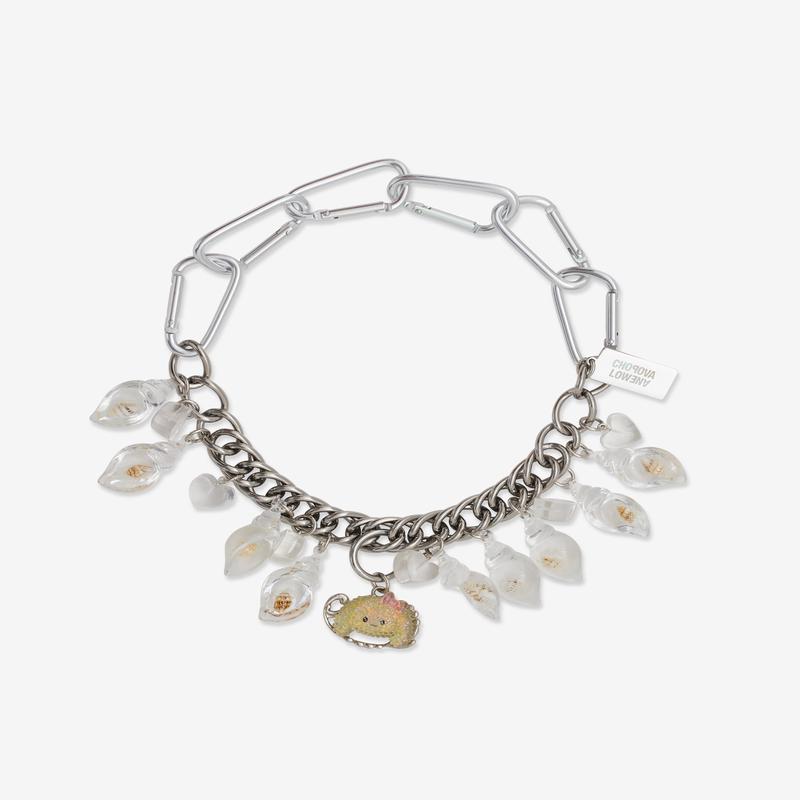 Chopova Lowena - Womens Lamb In Shells Carabiner Necklace - (Multi)