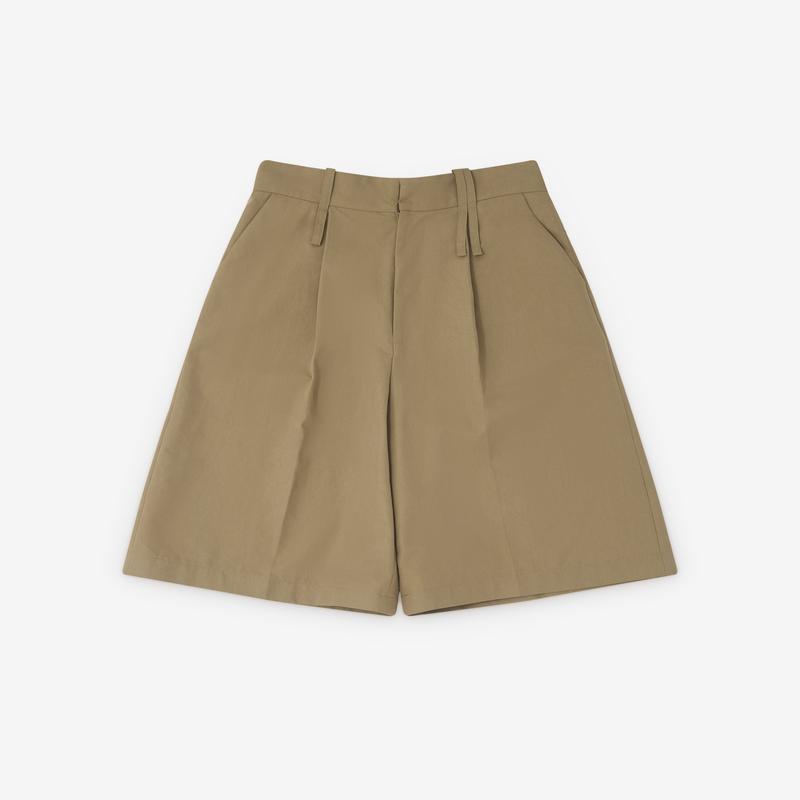 Simone Rocha - Mens Wide Leg Short - (Stone)