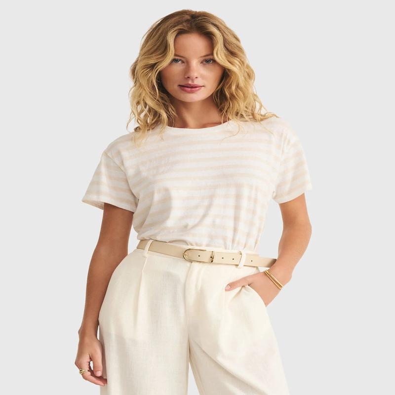 Z Supply Go To Stripe Tee