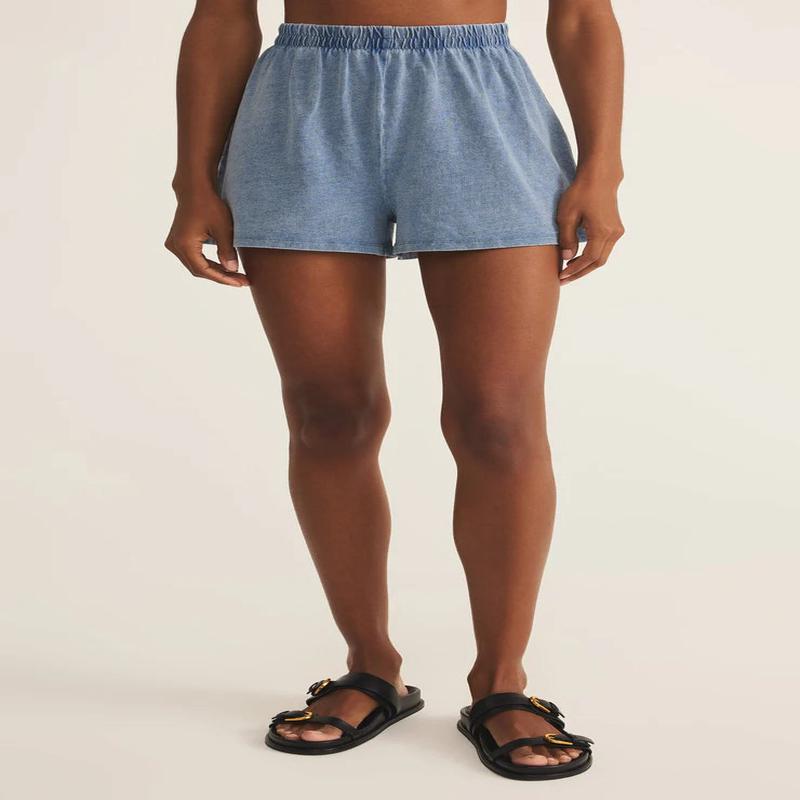 Z Supply Scout Jersey Denim Short