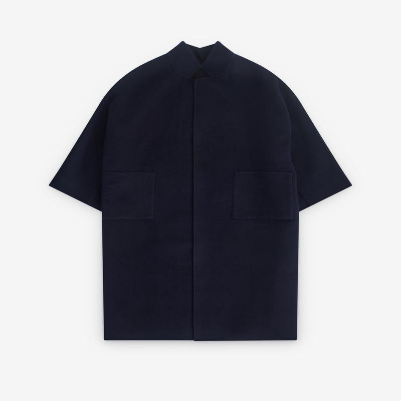 Daniela Gregis - Womens Papave Coat - (Navy)