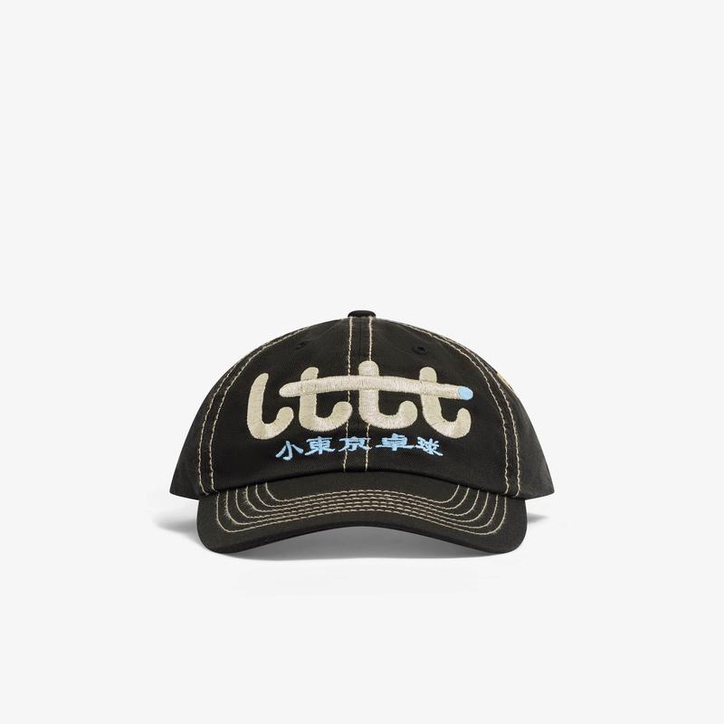 Little Tokyo Table Tennis - Black Metallic Cap - (Black)