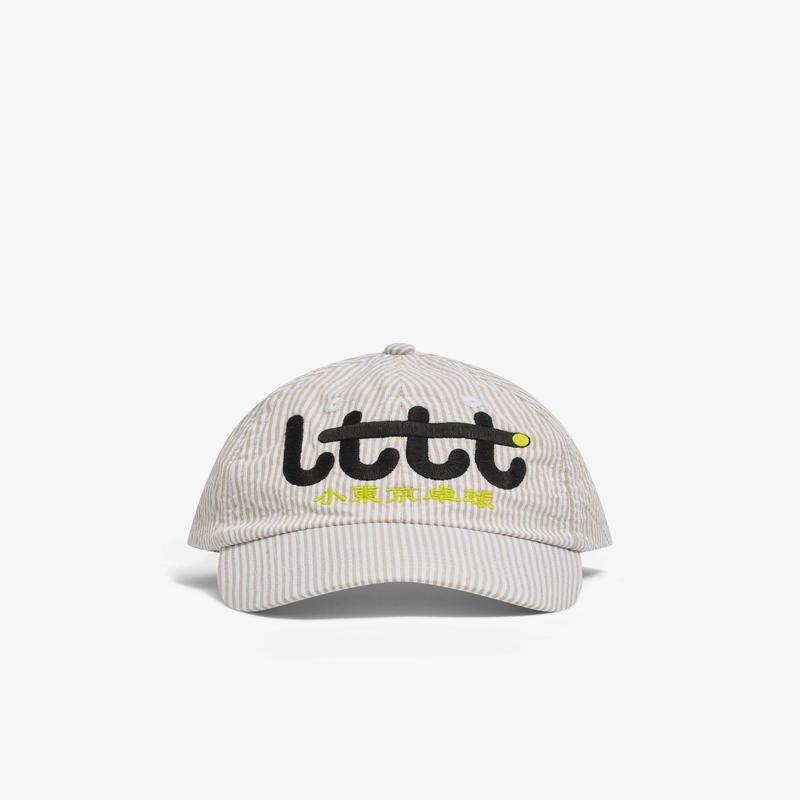 Little Tokyo Table Tennis - Grey Stripe Cap - (Grey Stripe)