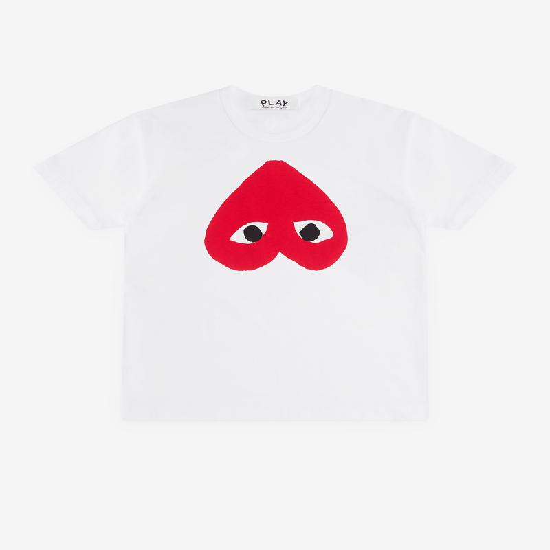 Play - Big Heart T-Shirt - (White)
