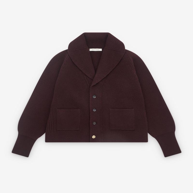 Wales Bonner - Mens Solace Cardigan - (Brown)