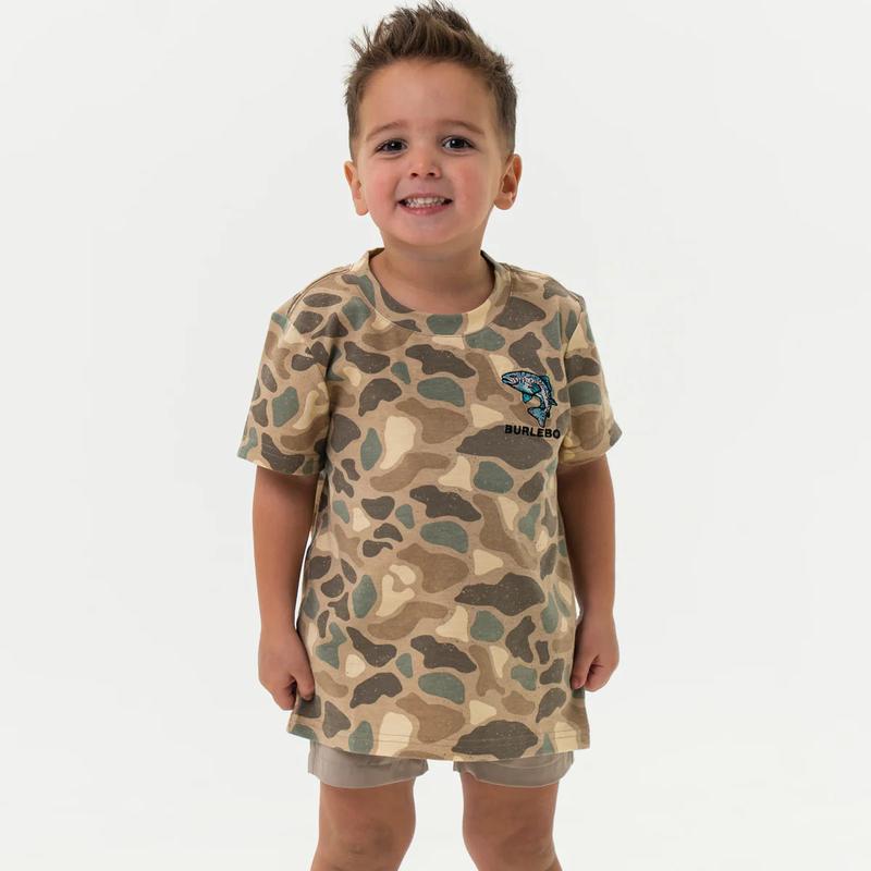 Boys' Burlebo Jumping Trout Tee