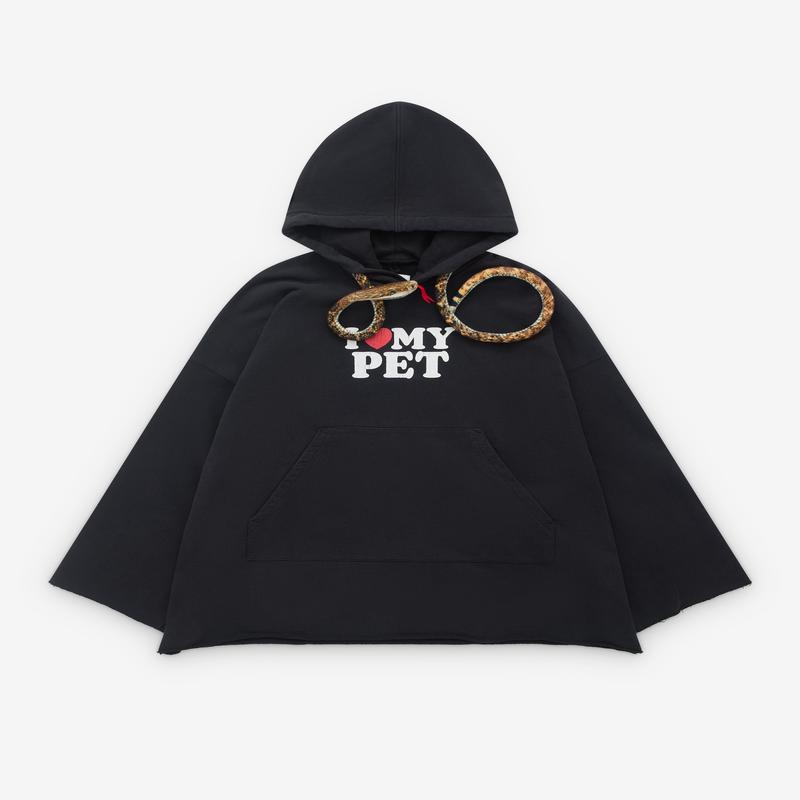 Doublet - Mens Pet Hoodie - (Black)