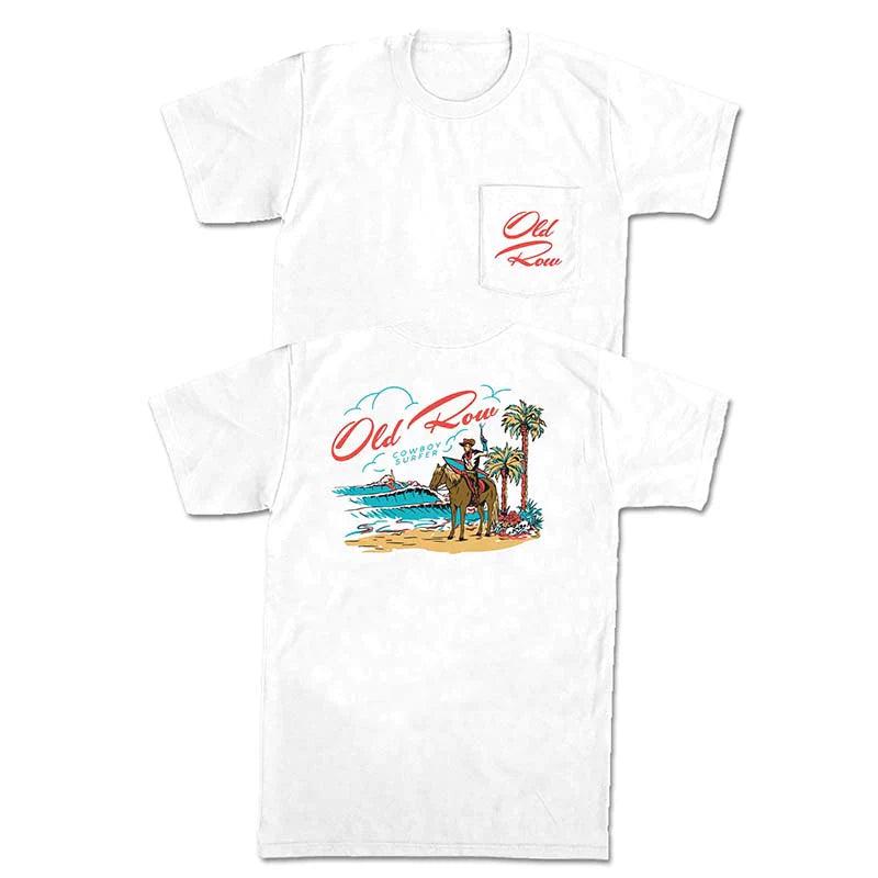 Old Row Coastal Cowboy Pocket Tee