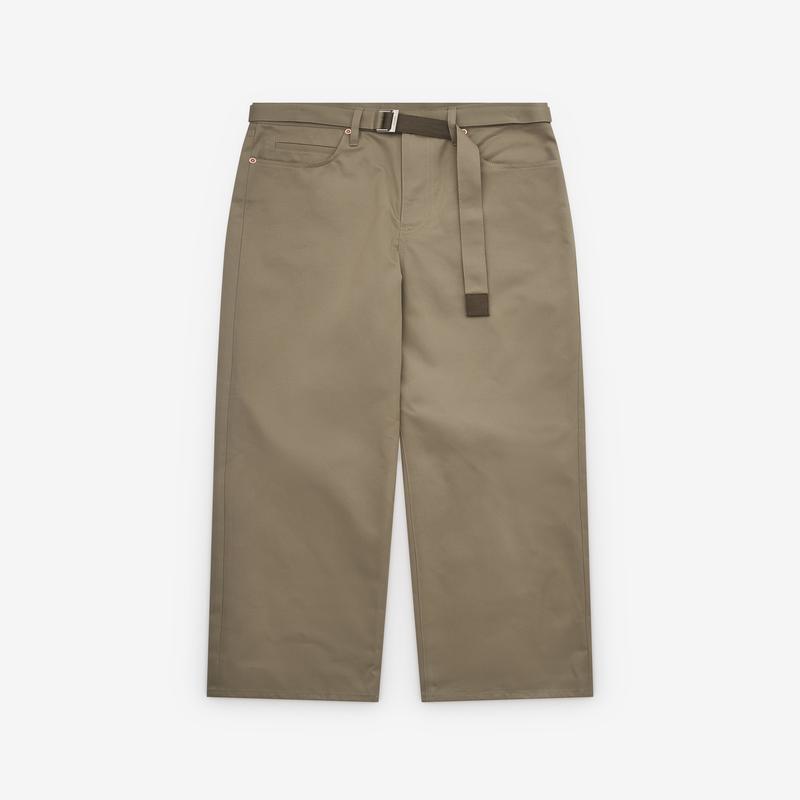 sacai - Mens Belted Chino Pants - (Beige)