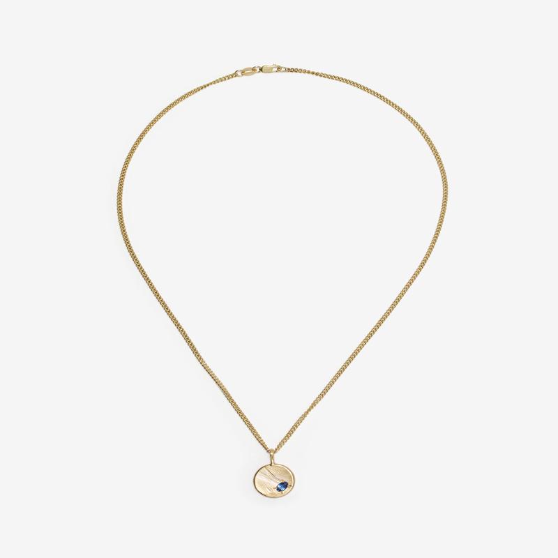 Seb Brown - Round Pendant - (Gold)