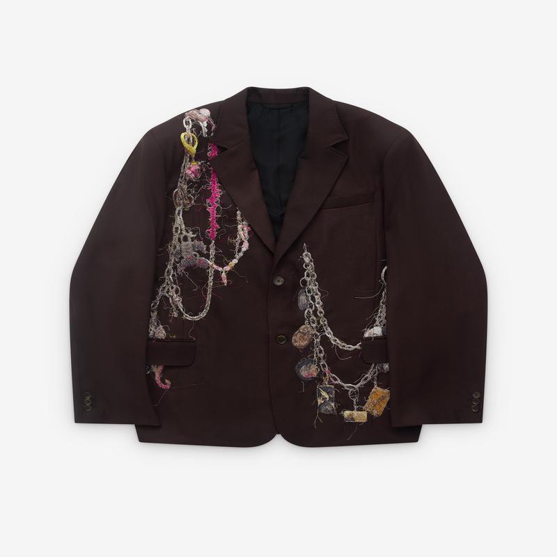 Doublet - Men's Chain Blazer - (Brown)