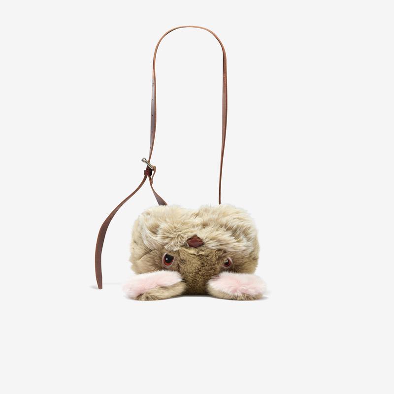 Doublet - Rabbit Plush Bag - (Beige)