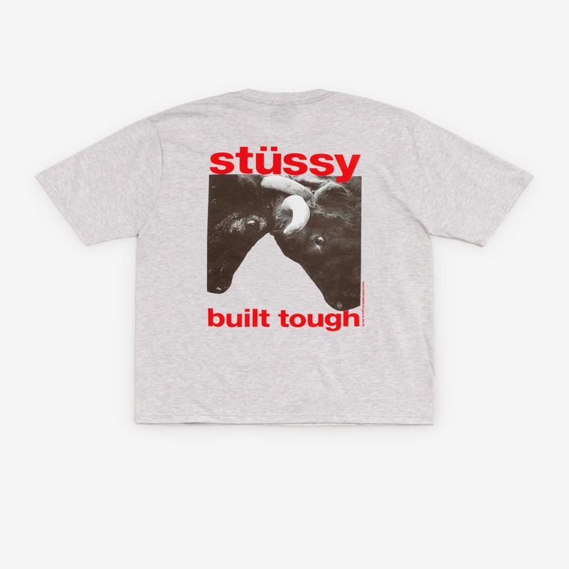 Stssy - Men's Built Tough T-Shirt - (Ash Heather)