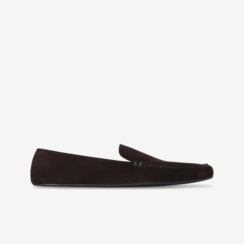 The Row - Women's Leo Slipper - (Lacquer Brown)