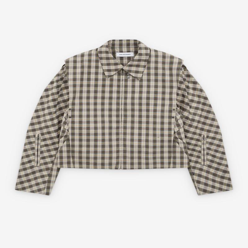 Kiko Kostadinov - Mens Irimias K-Dart Bomber - (Oyster Check)