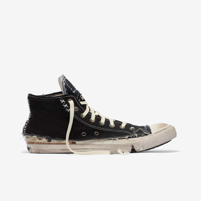 Maison Margiela - Mens Loved To Death Sneakers - (Black/White)