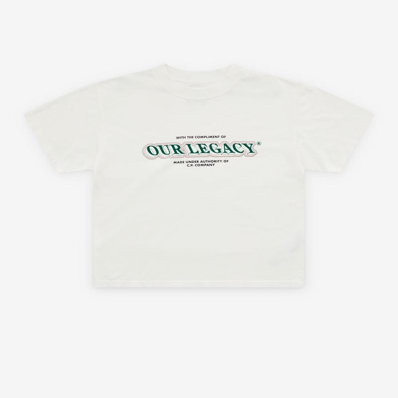 Our Legacy Work Shop - Men's C.P. Company Deck T-Shirt - (Gauze White)