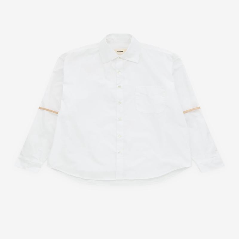 Ponte - Women's Shirt With Arm Strap - (White)