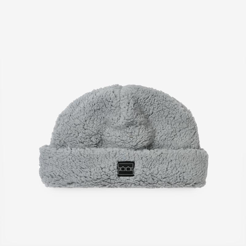 The Trilogy Tapes - Men's Thick Fleece Beanie - (Light Grey)