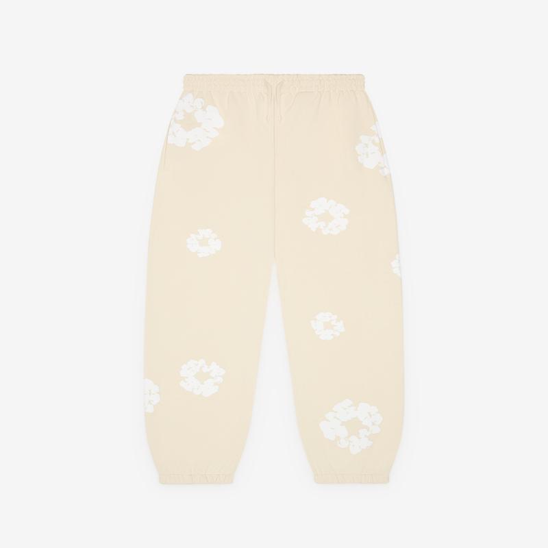 Denim Tears - Men's Cotton Wreath Sweatpants - (Oatmeal)