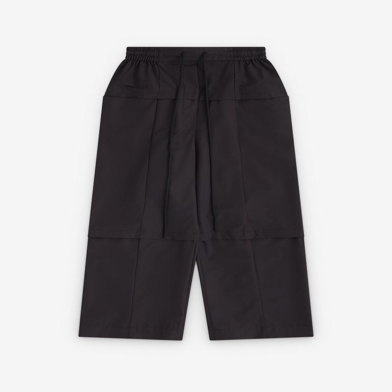 Litkovska - Women's Panelled Wide Leg Trousers - (Black)