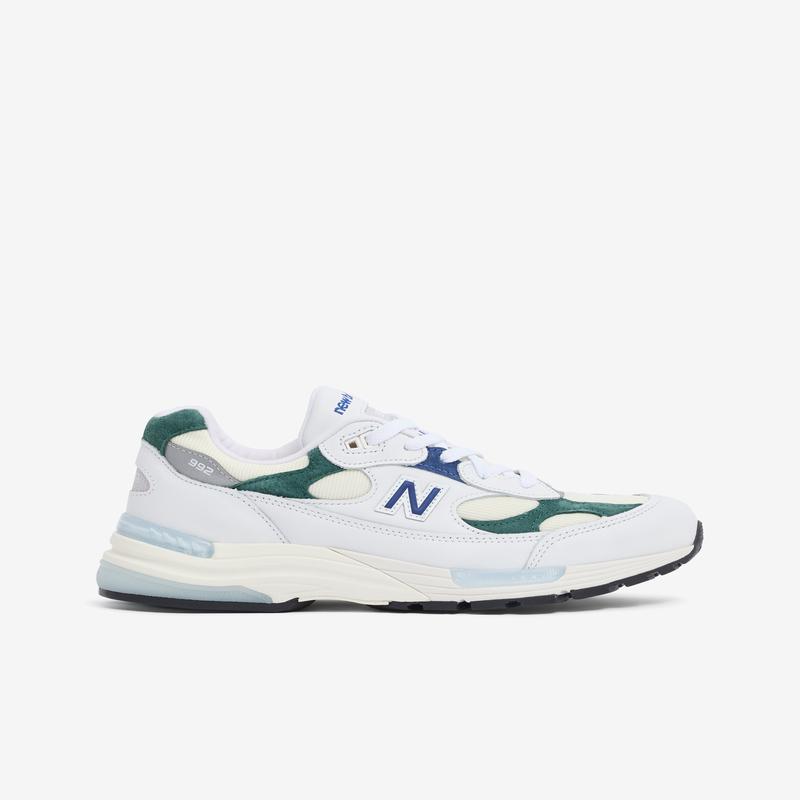 New Balance - Mens U992GB - (White/Marsh Green)