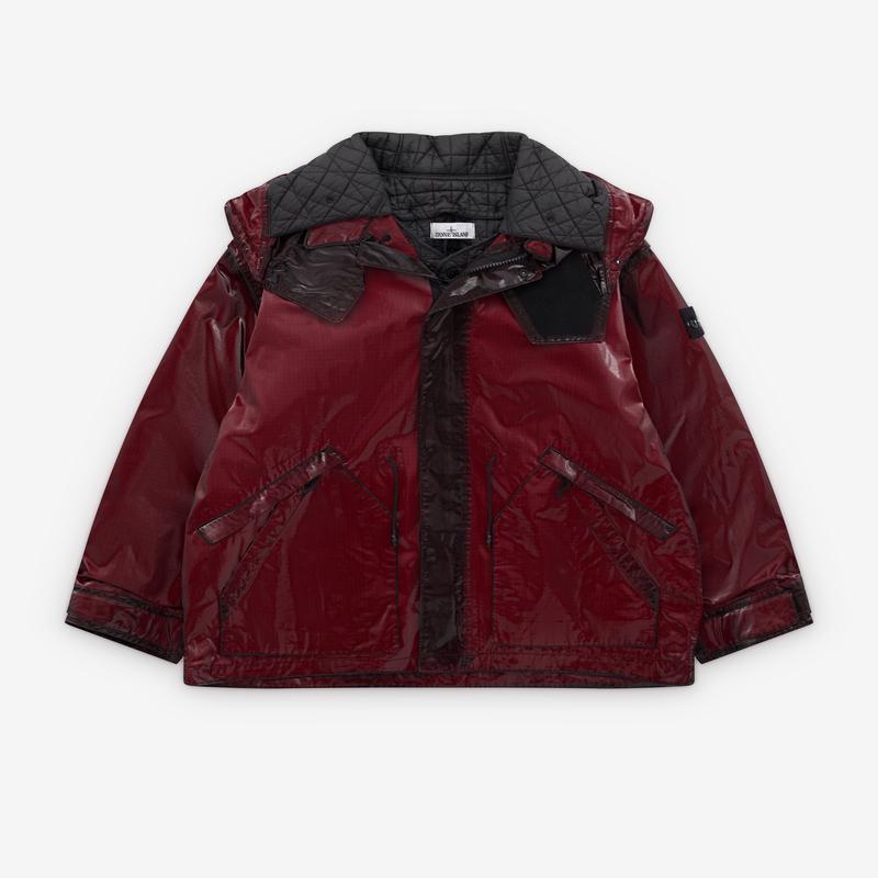 Stone Island - Men's Prismatic Hooded Parka - (Dark Burgundy)