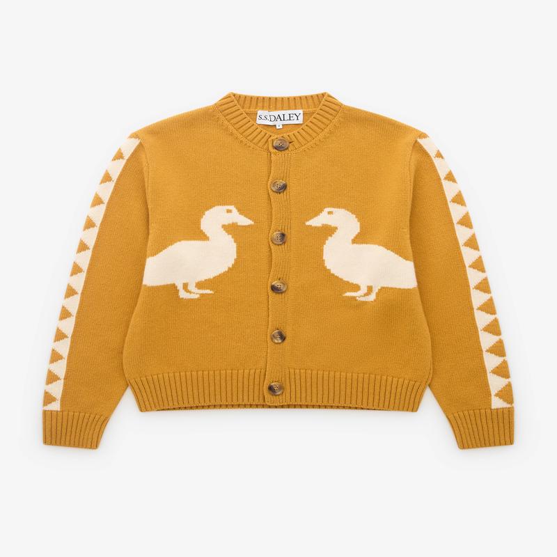 S.S. Daley - Mens Jasper Cardigan - (Mustard)