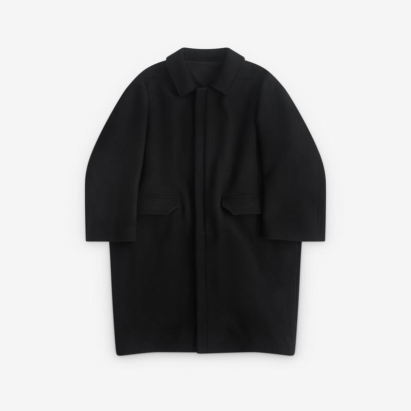 Rick Owens - Mens Jumbo Mac - (Black)