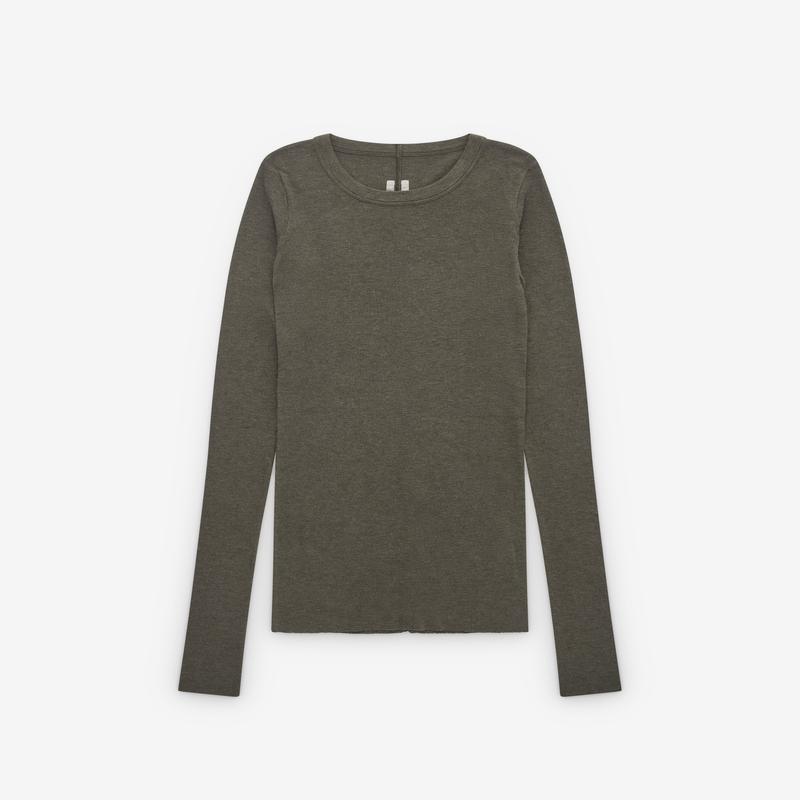 Rick Owens - Womens Rib LS T-Shirt  - (Bosco)