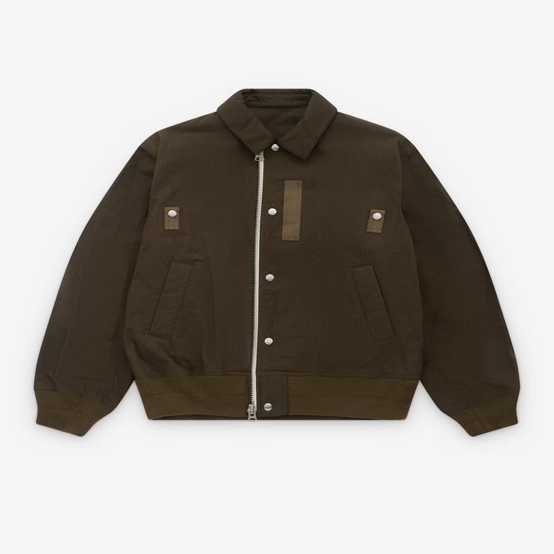 sacai - Mens Rip Stop Jacket - (Green)