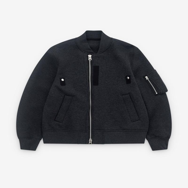 sacai - Mens Sponge Sweat Jacket - (Black)