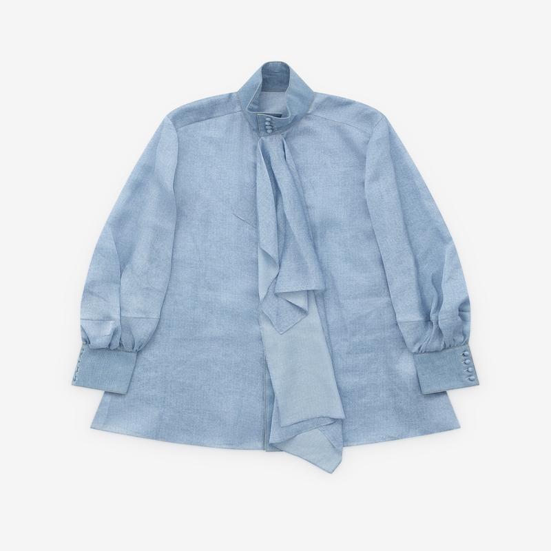 sacai - Womens Denim Dress - (Blue)