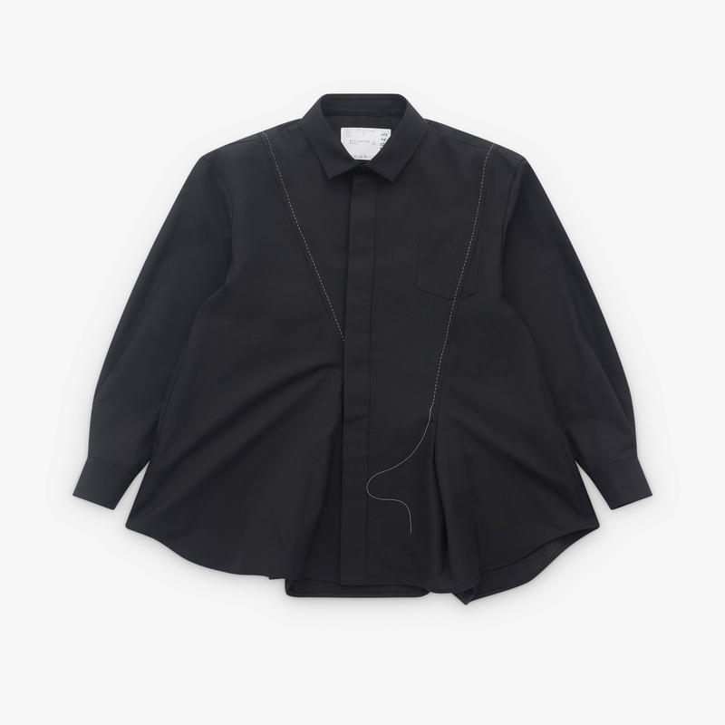 sacai - Womens Suiting Shirt - (Black)