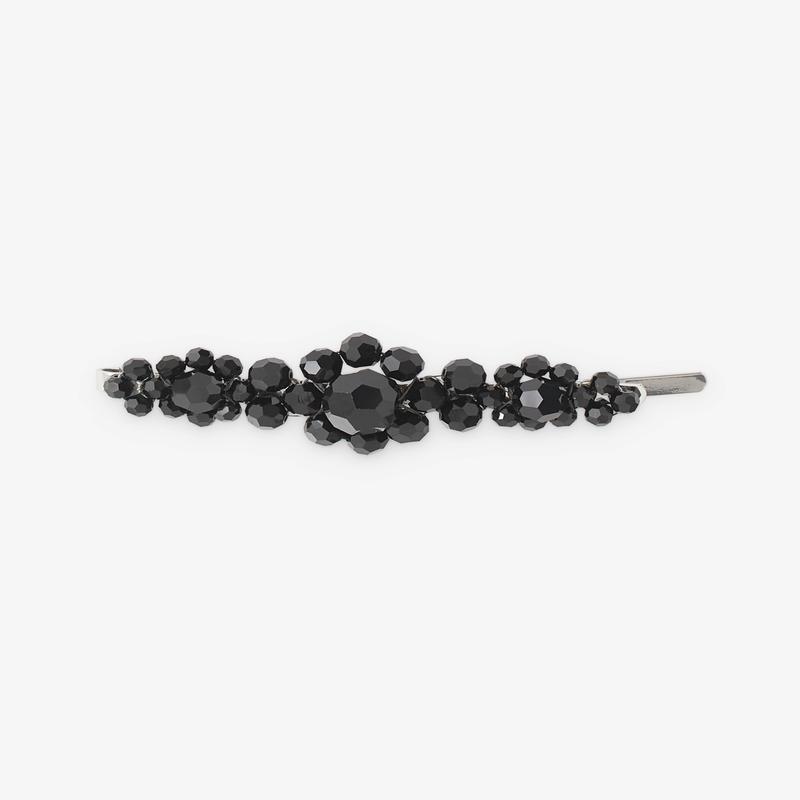 Simone Rocha - Womens Large Flower Hair Clip - (Black)