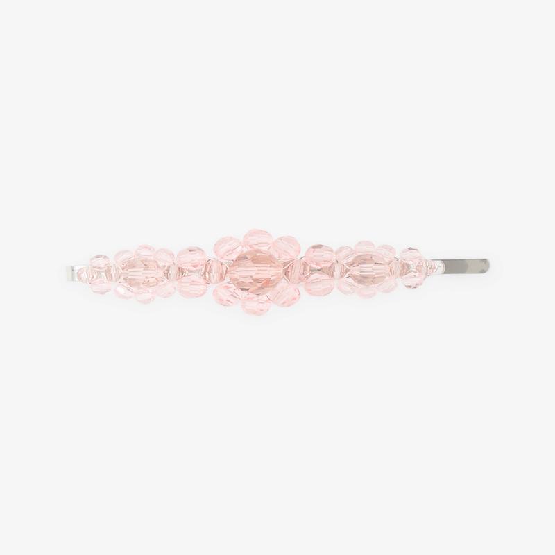 Simone Rocha - Womens Large Flower Hair Clip - (Pale Pink)