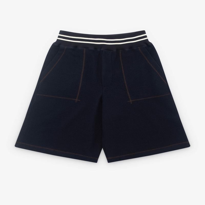 Wales Bonner - Mens October Shorts - (Navy)