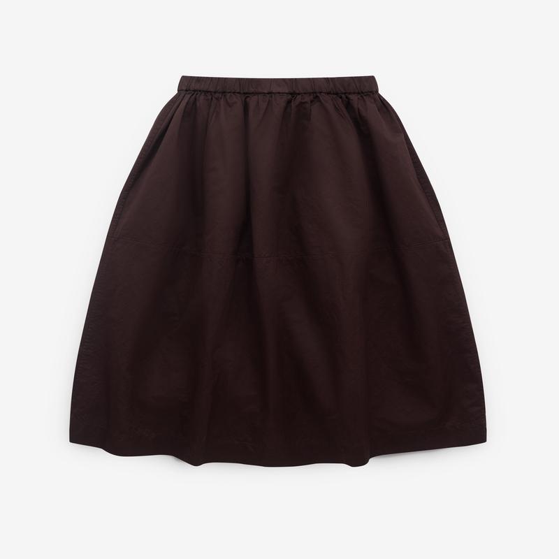 Casey Casey - Womens Puffy Skirt - (Burgundy)