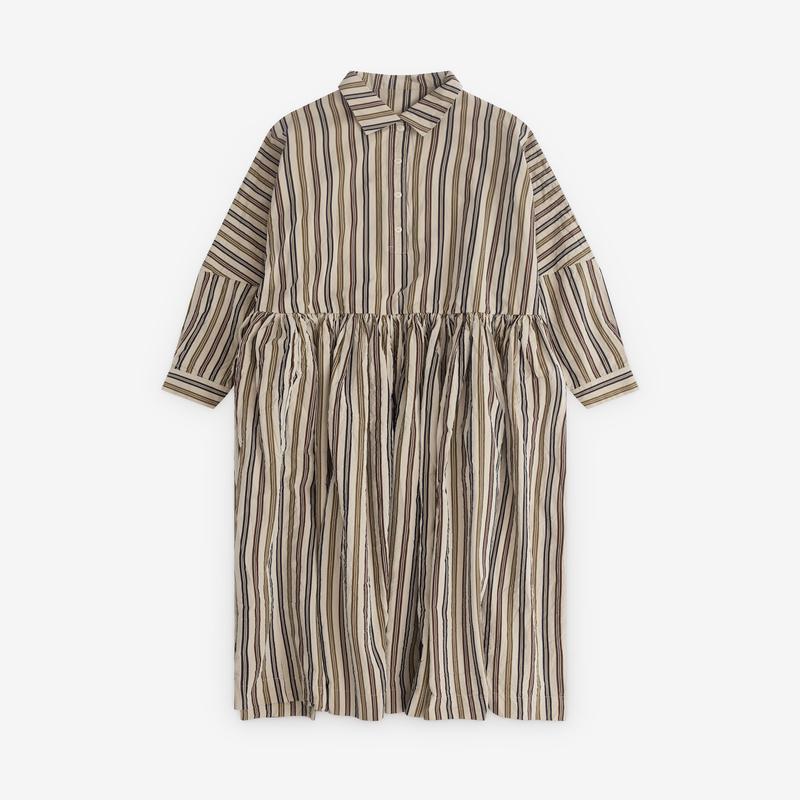 Casey Casey - Womens Saint Roch Dress - (Stripe)