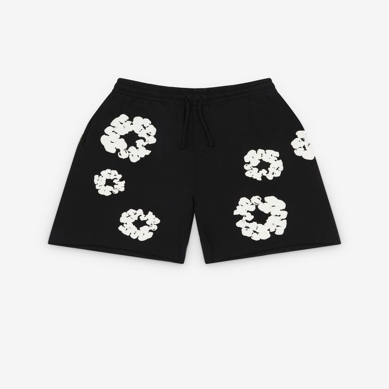 Denim Tears - Cotton Wreath Shorts - (Black)