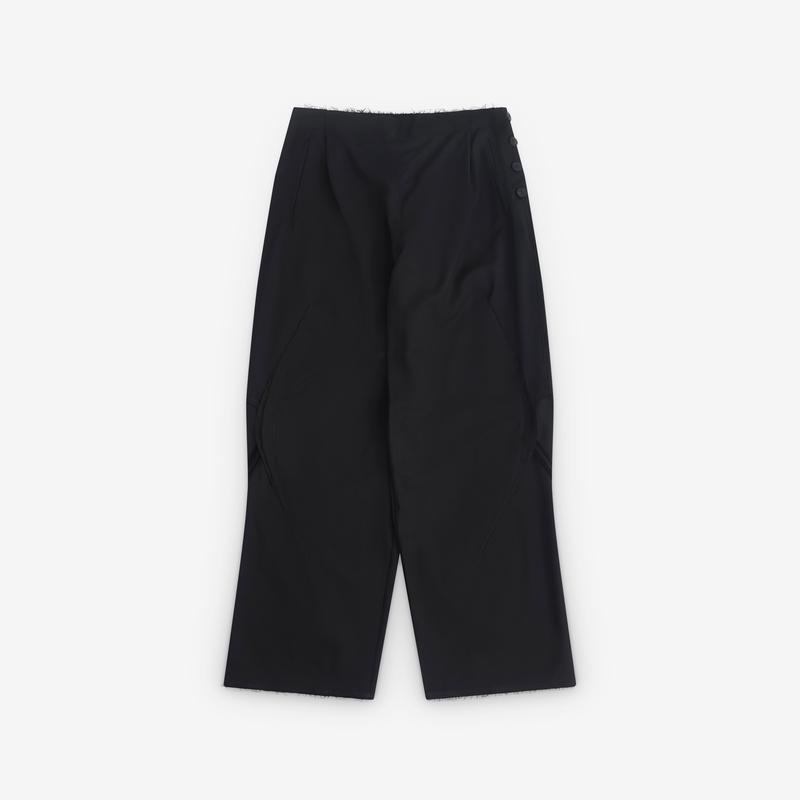 Kiko Kostadinov - Mens Vig K-Dart Trouser - (Crow Black)
