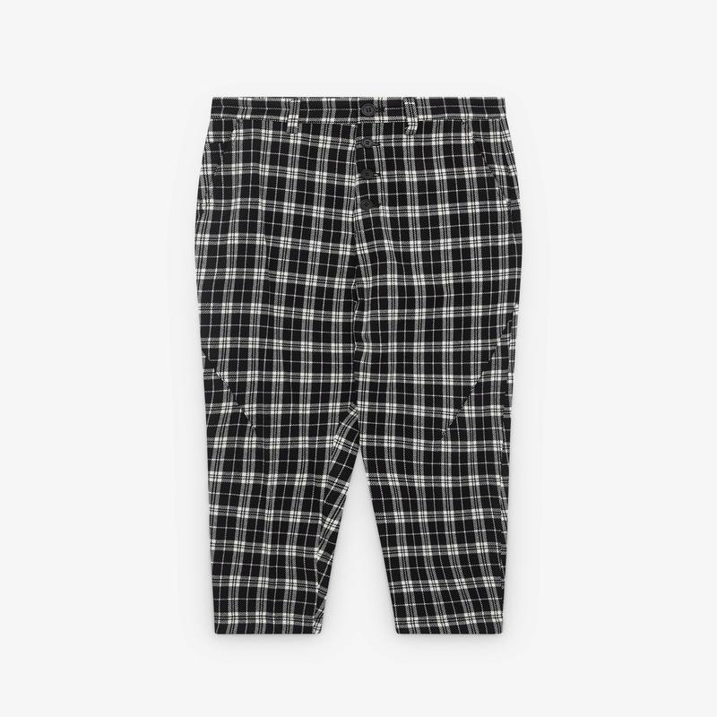 Undercover - Mens Check Trousers - (Black/White)