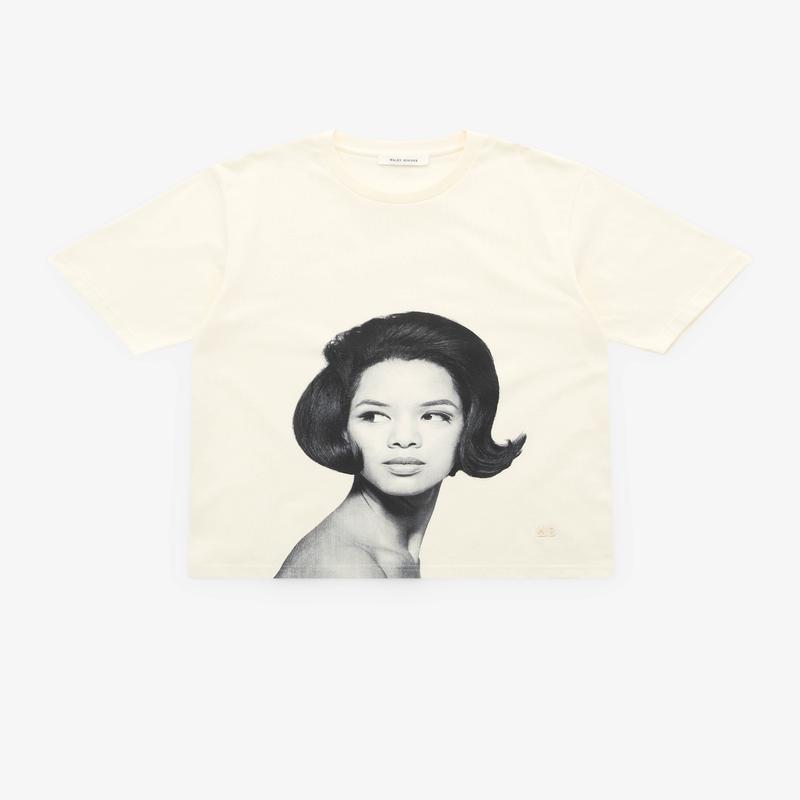 Wales Bonner - Mens Selah Oversized T-Shirt - (Ivory)