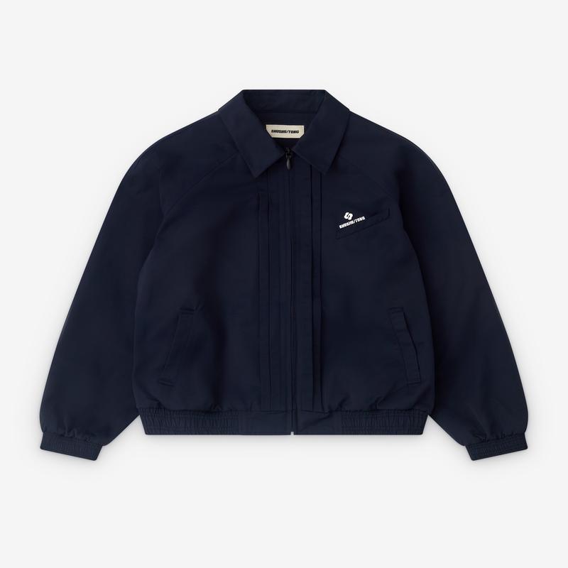 SHUSHU/TONG - Womens Tuck Detail Sport Jacket - (Navy)