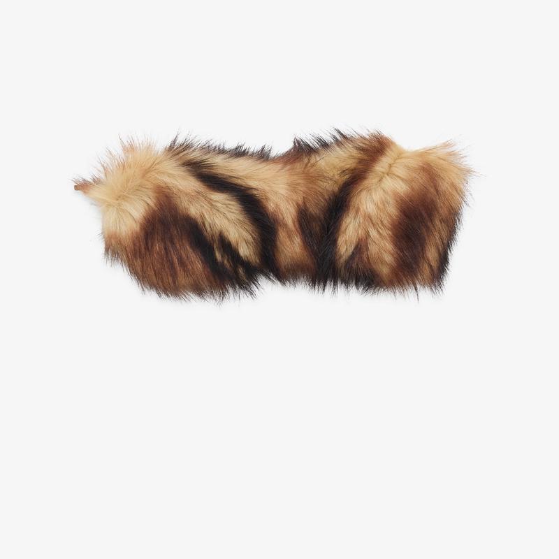Simone Rocha - Womens Faux Fur Bandeau - (Natural)