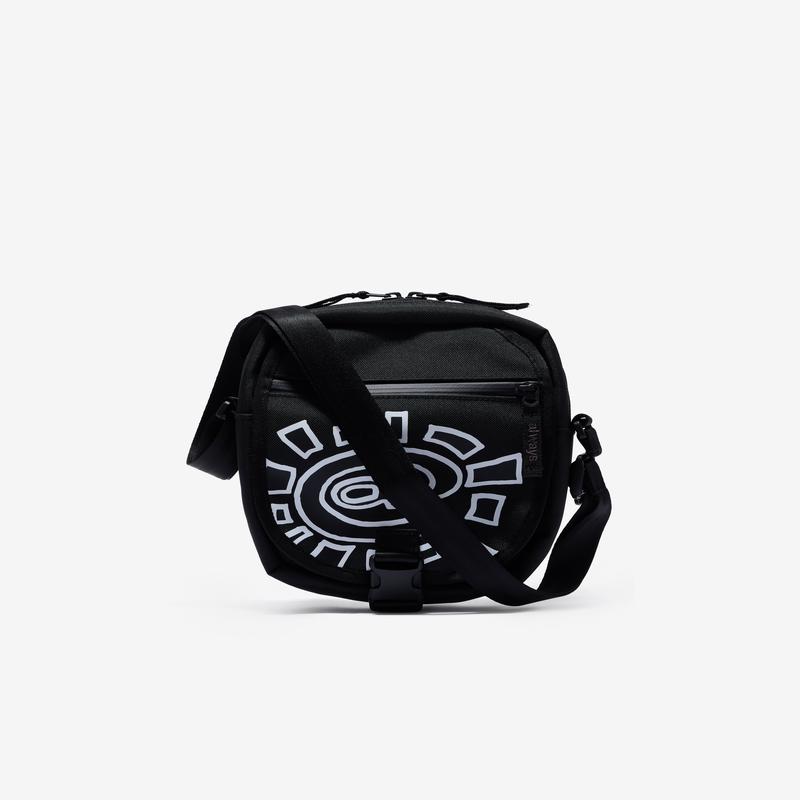 Always Do What You Should Do - Mens Side Trapper Bag - (Black)